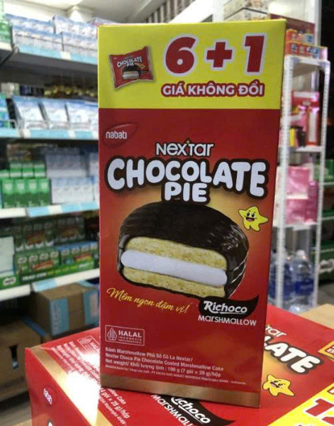 Chocolatepie 196g