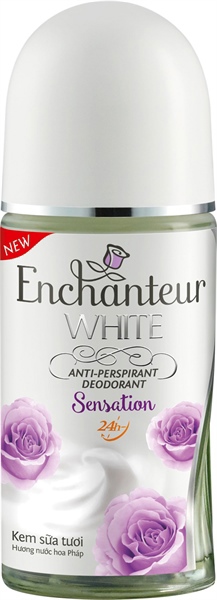 Enchanteur White - Lăn khử mùi 50ml Sensation