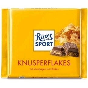 Socola sữa nhân cacao Ritter Sport gói 100g