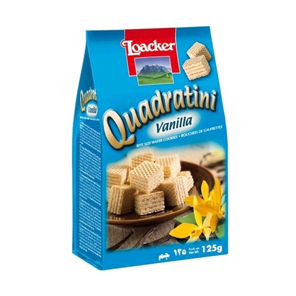 Bánh Xốp quadratini vani Loacker 125g