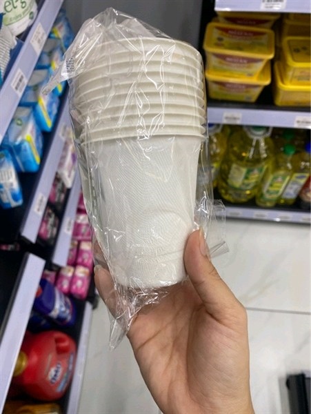 Spriing Lốc 10 ly bã mía 240ml