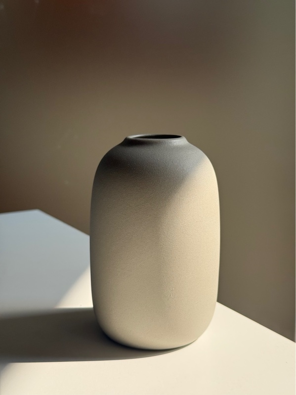 Bình hoa - Monmatte - Xám - 14.5 x 7.5 x 3.5cm