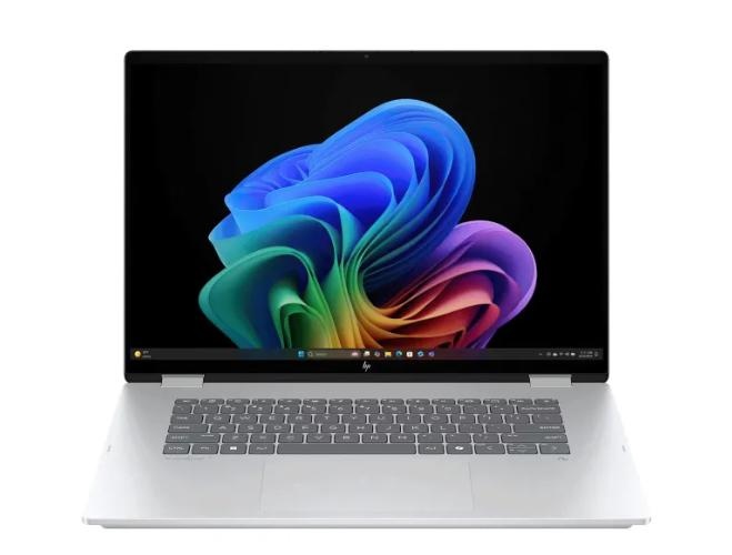 Laptop HP Omnibook 7 Flip LaptopNGAI 16-au0005st (Ultra 5 226V/ 16GB RAM/ 512GB SSD/ 16"FHD+/ Win 11/ Silver) (TẶNG: Cặp + Chuột không dây Gaming Rapoo VT950S)
