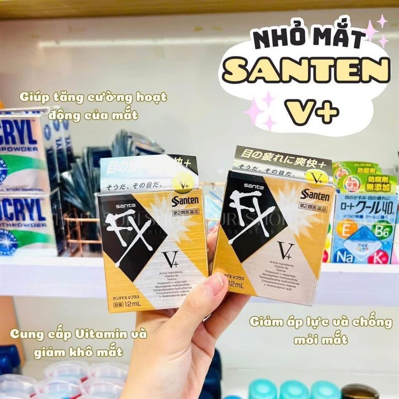 Thuốc nhỏ mắt FX Neo Nhật Bản 12ml- Vàng