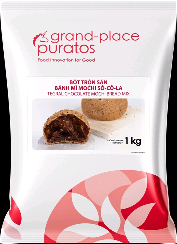 Bột Trộn Sẵn BM Mochi Sô-cô-la 10*1kg