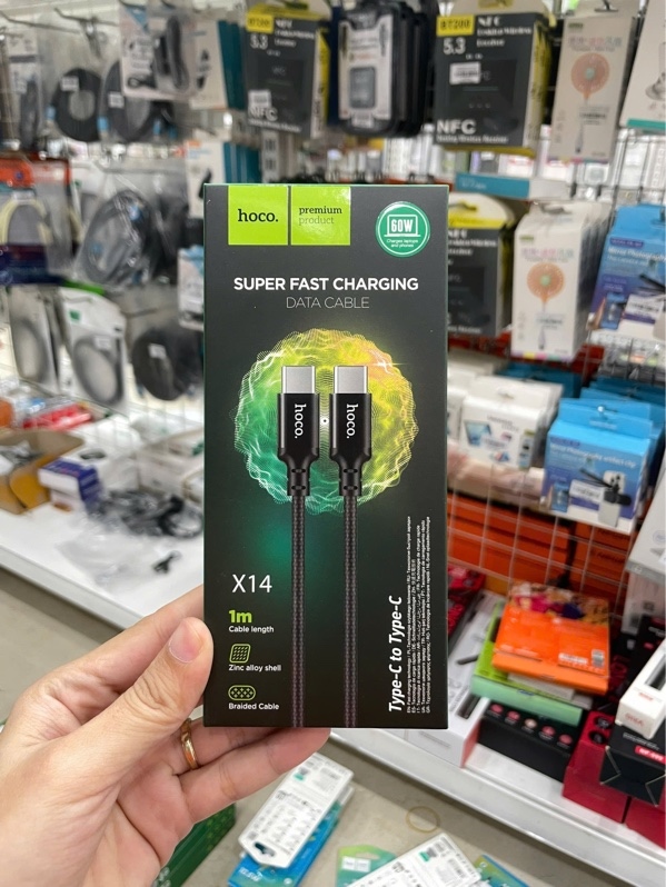 Cáp HOCO X14 60W C-C