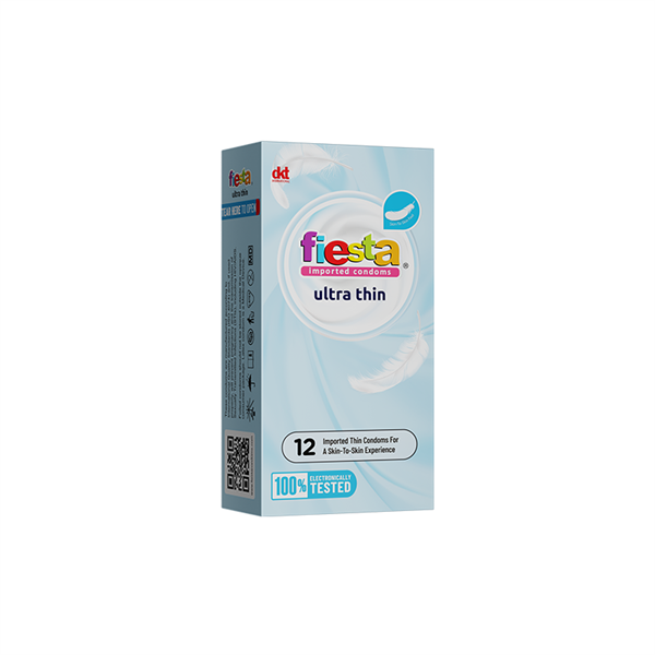BCS Fiesta Ultra Thin Siêu mỏng xanh (Hộp 12 cái) - Chân Tâm (Hộp)