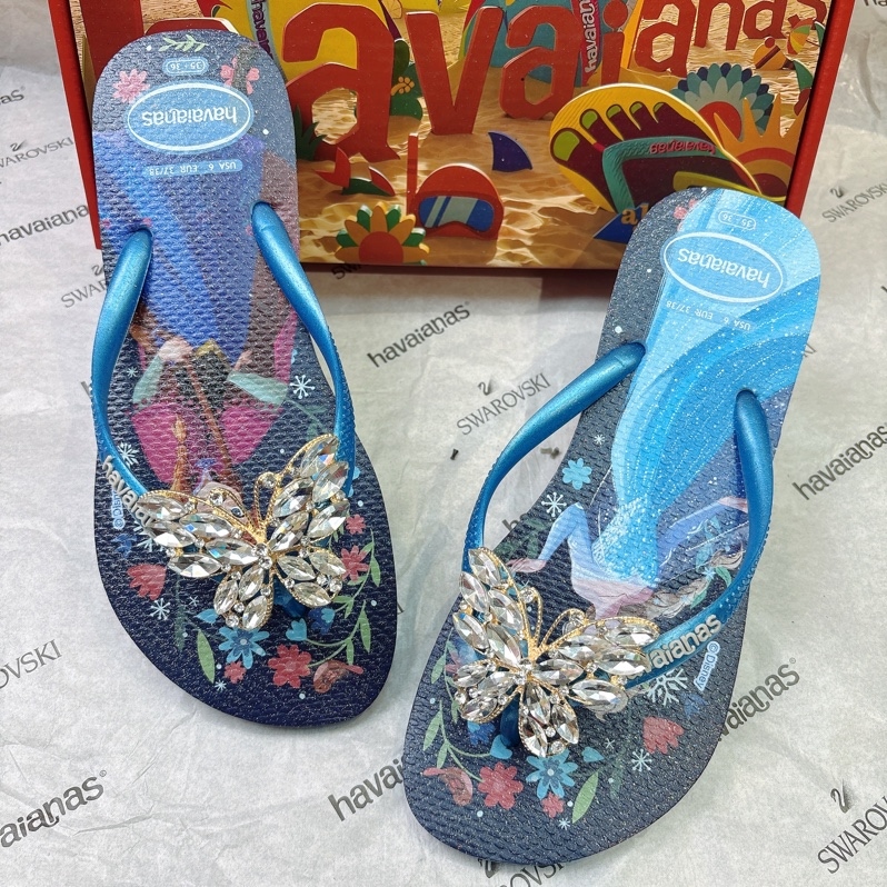 TRÒN HỌA TIẾT ELSA XANH CHARM+