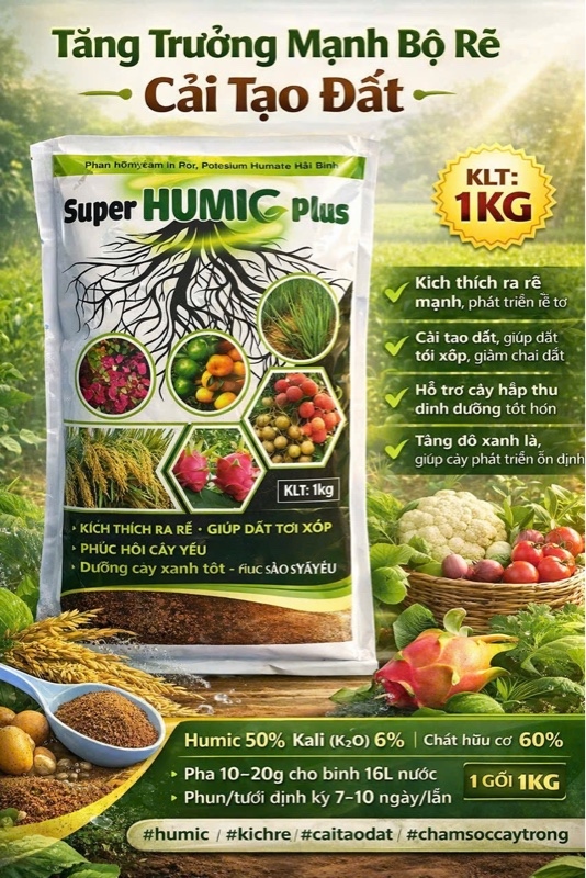 SUPER HUMIC PLUS NÔNG TRANG (T/25KG)