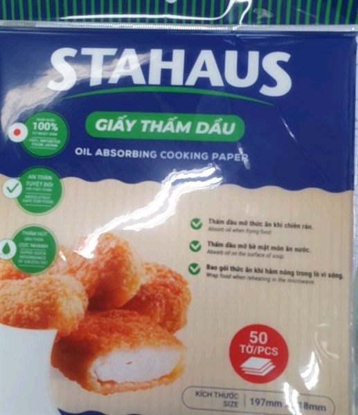 Giấy thấm dầu Stahaus 50 tờ