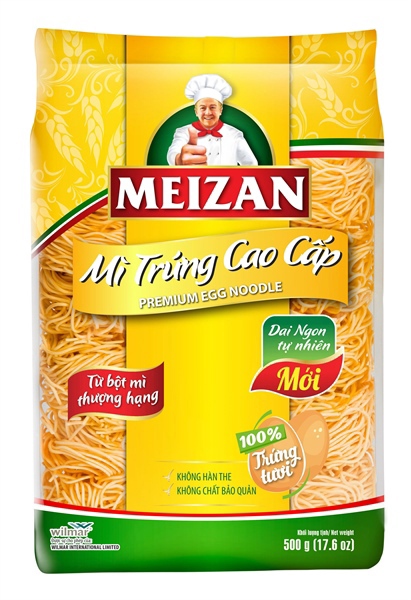 Meizan - Mì trứng cao cấp 500g
