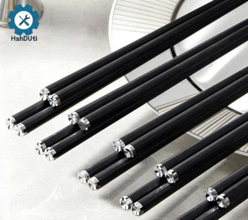 NNB - Spriing lốc 5 đũa inox đầu nhựa sợi thủy tinh