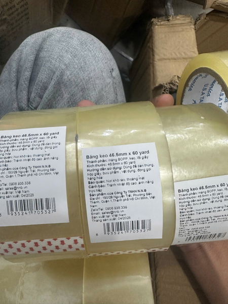 NNB - Băng keo ( 46.5mm x 60yard)