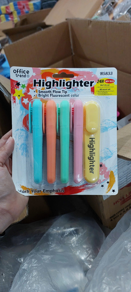 NNB - Bộ bút Highlight (5pcs)