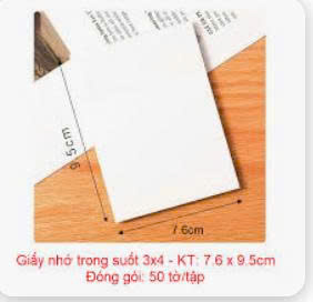 NNB - Giấy ghi chú 50 tờ (ST98521)