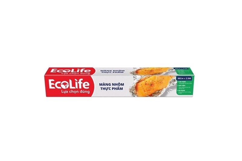 Màng nhôm thực ecolife 30CM x 2.5m T24