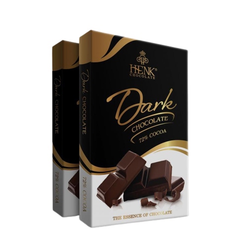 Henk - Socola đen 72% Ca Cao 50g