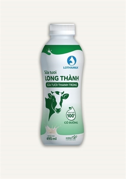 Sữa tươi Long Thành có đường 500ml