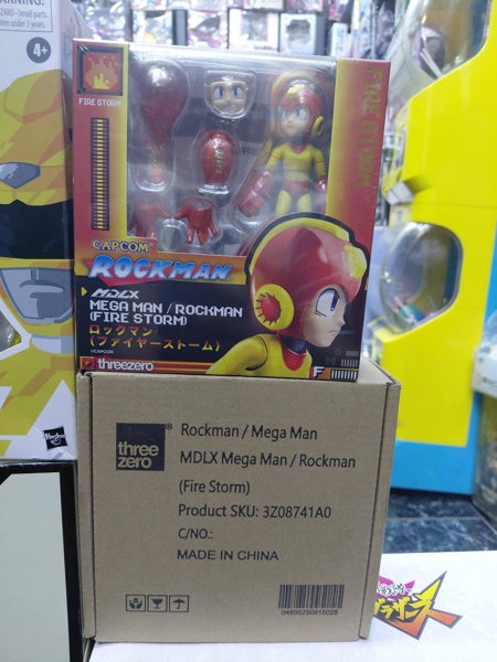 Mua bán (NEW) THREE ZERO MDLX ROCKMAN - FIRE STORM