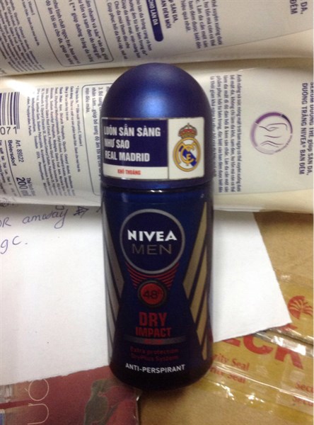 Lăn khử mùi Nivea Men dry impact 50ml