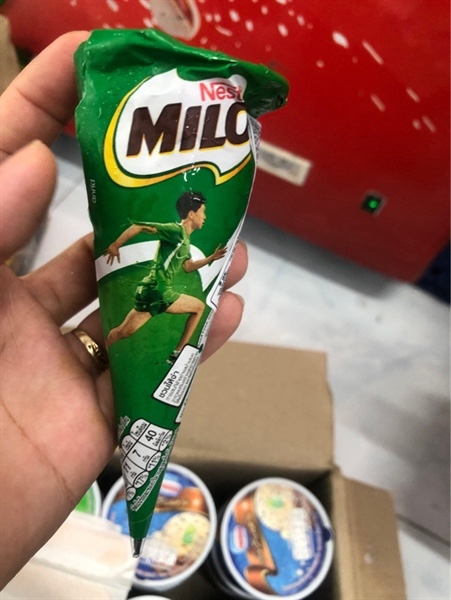 Kem Nestle Milo Ốc Quế Socola Lúa Mạch 28 × 46g