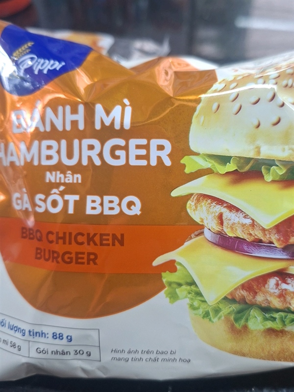 Bánh mì piza Gà Sót BBQ