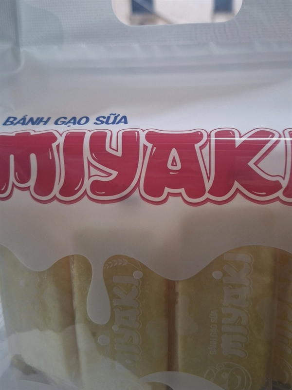 Bánh gạo sữa miyaki