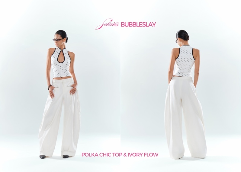 BUBBLE - POLKA CHIC TOP
