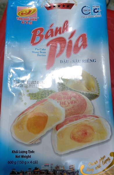 Bánh Pía sầu riêng xanh THV