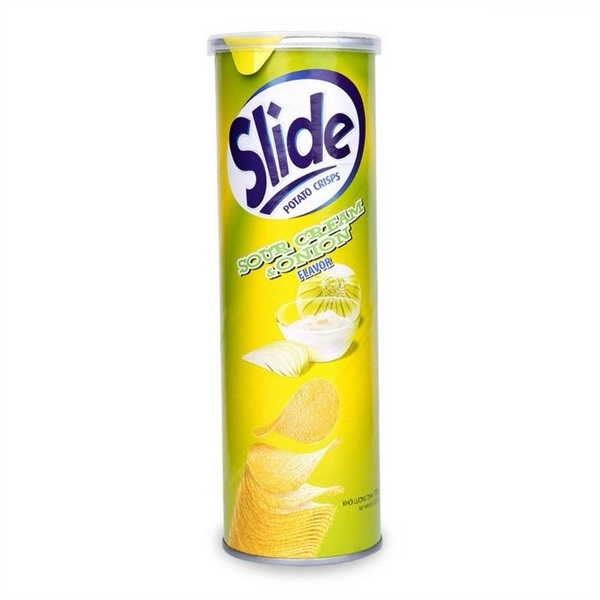 Khoai Tây Lát Slide Slide vị potato sour cream & onion 100g