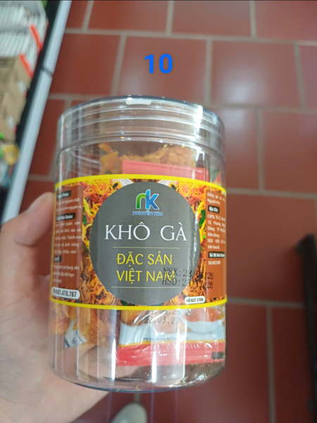 Khô gà nhỏ.