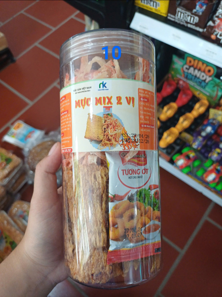 Mực mix 2 vị