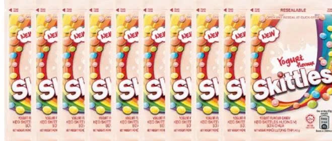 Kẹo skitles vị sữa chua túi 40g