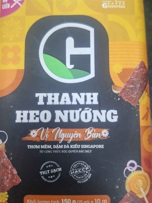 Thanh Heo Nướng Vị Nguyên Bản