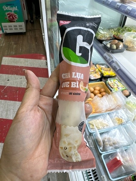 Chả lụa que bì