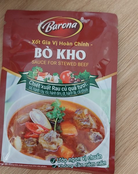 Xốt gia vị bò kho