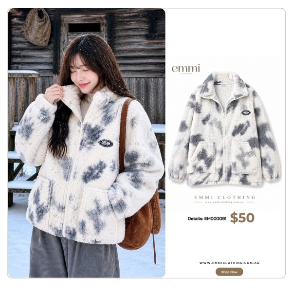 Cloudy Pocket Jacket