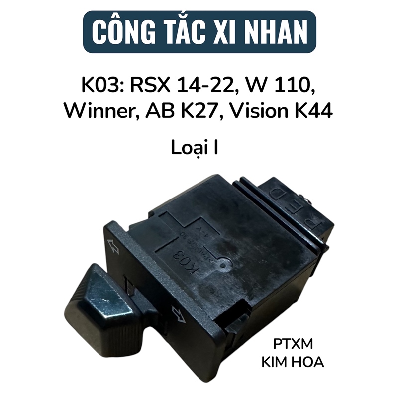 Công tắc xi nhan K03 RSX 2014-2022 Kosun