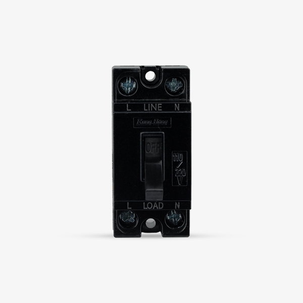 Aptomat gia dụng 2 cực 2P1E 10A, 15A, 20A, 25A, 30A, 40A