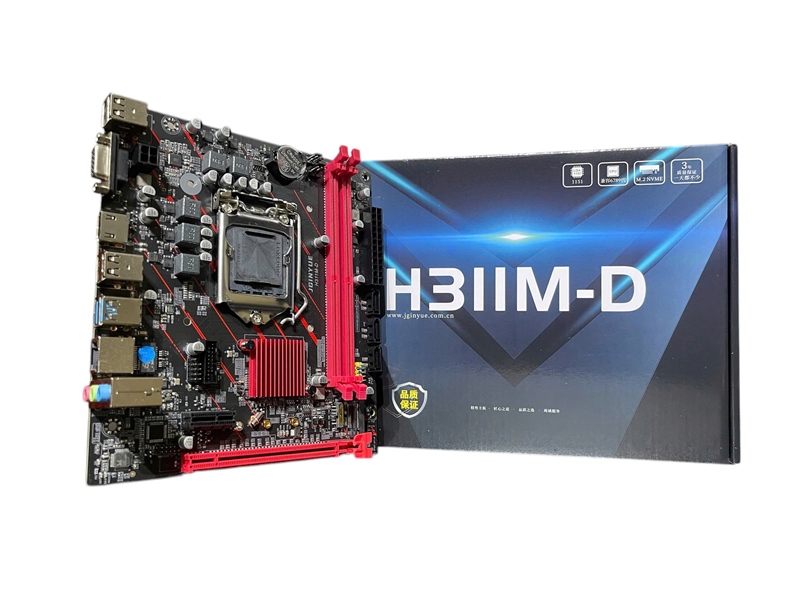 Main JGingyue H311M-D tương đương H110, H310 hỗ trợ cpu đời 6/7/8/9 (HDMI, VGA)(2Y)