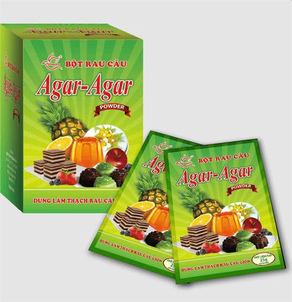 Bột rau câu giòn Agar Hoàng Yến (Hộp)
