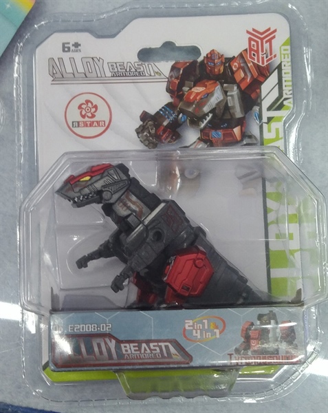 E2008-02 bộ đồ chơi Robot biến hình và khủng long.