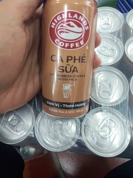 Cà phê đá Highlands Coffee lon 185ml
