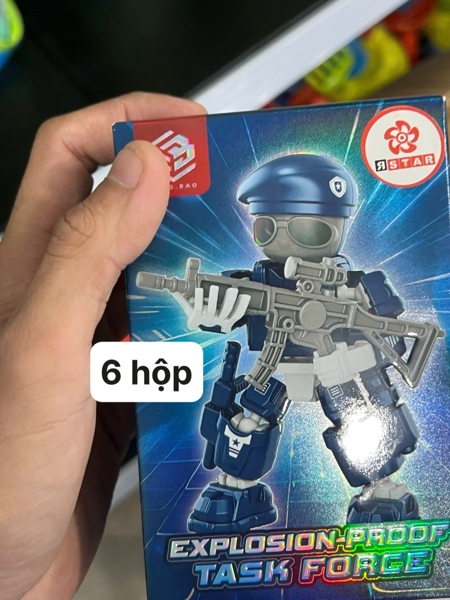 FB134 Bộ đồ chơi lắp ghép lính quân sự.