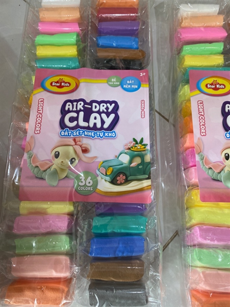 Đất sét nhẹ tự khô 36 màu K-MC03