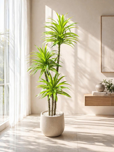Cây phát tài phú quý 1,5m - Cây - Hoa Lụa Vân Vượng