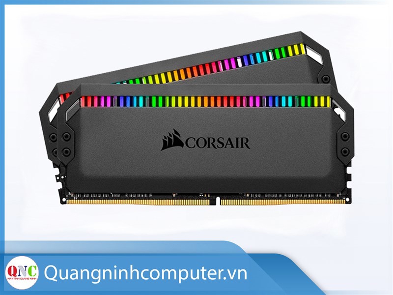 Ram PC DDR4 Corsair Dominator Platinum Black RGB 16GB (1x16G) 3200MHz (CMT32GX4M2E3200C16) (N)