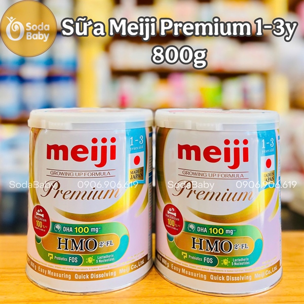 Sữa Meiji Premium 1-3y 800g (mới 2026)