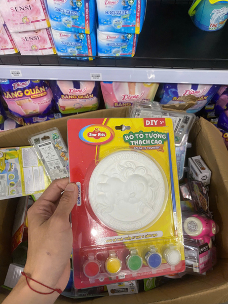 Star Kids k-101/11 bộ đồ chơi tô tượng thạch cao plaster painting kit