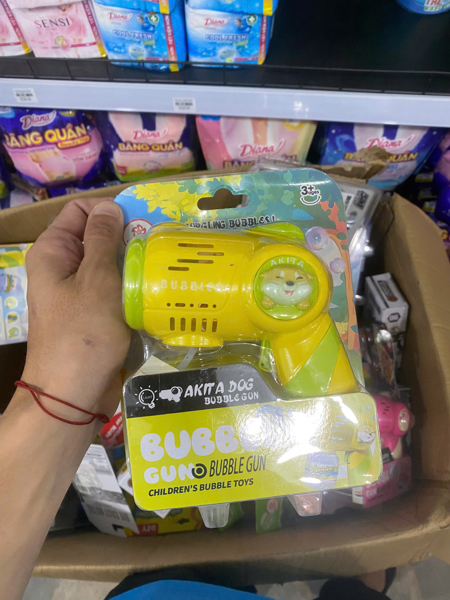 2263 Bộ đồ chơi thổi bong bóng hình thú